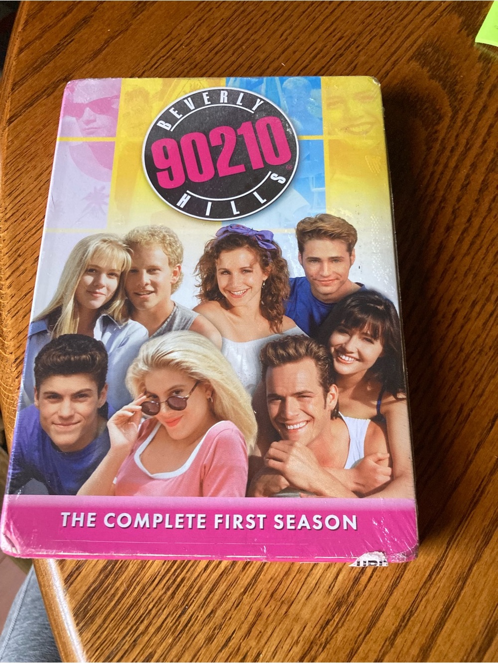 Beverly Hills 90210 The Complete First Season DVD - Pink & Yellow Cover